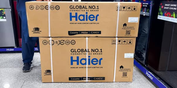 Haier 1.5 ton Ac box pack