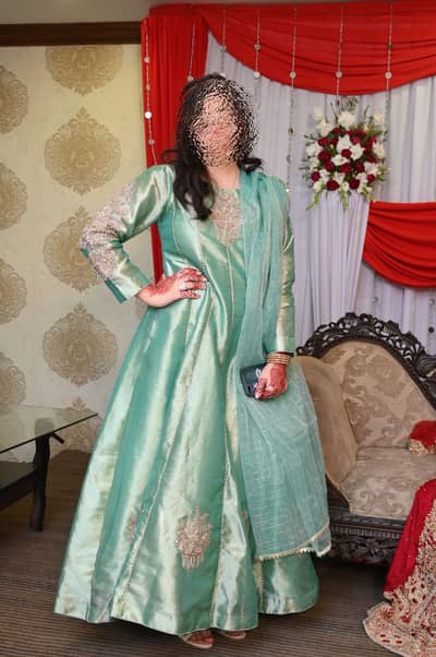 Mint green maxi