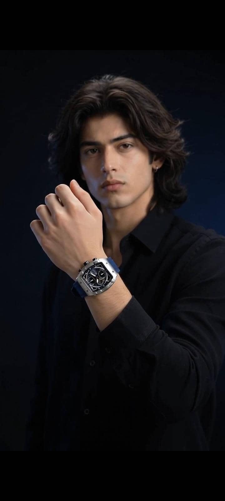 Ferrucci Function Chronograph Watch Blue Strap Quartz 2