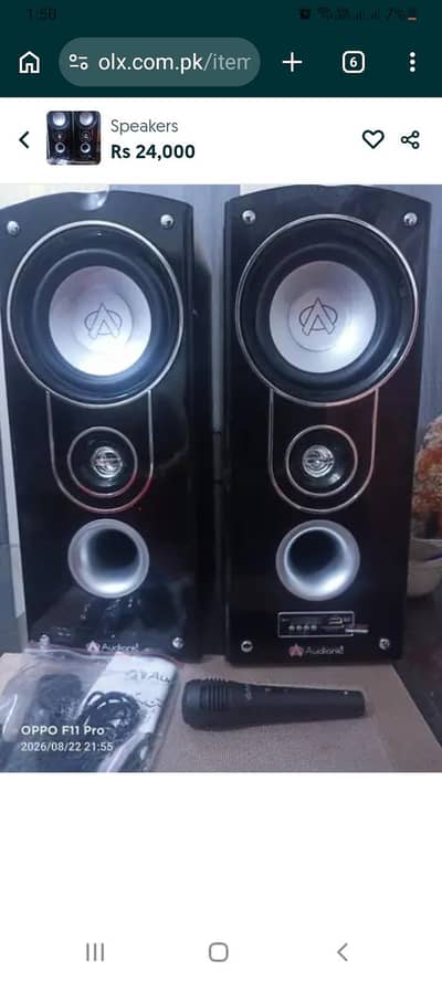 any body sell audionic werlliss speekar