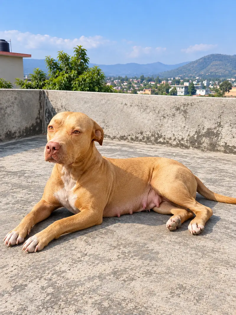 Pitbull Terier Female healthy for sale — photo 2