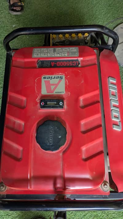 Loncin LC 5500D-A - 3.1 KVA Movable - Never installed LPG/GAS Kit