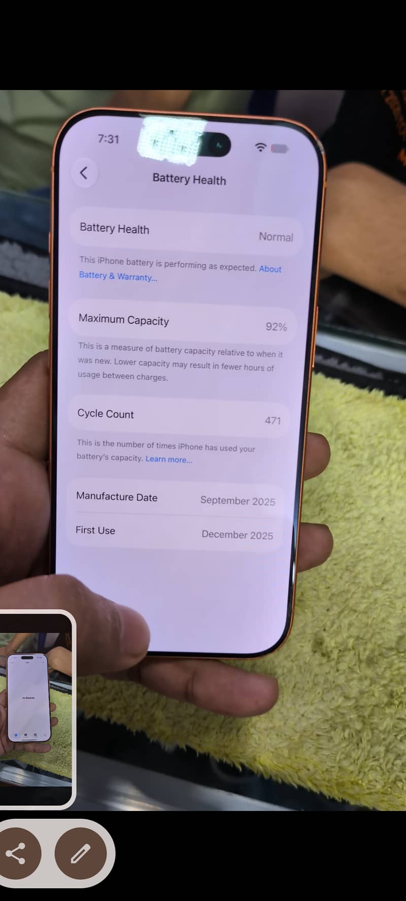 Iphone 17 pro 10/9 condition 2