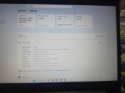 Nec Ryzen 7