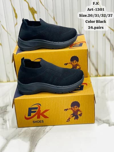 black shoes