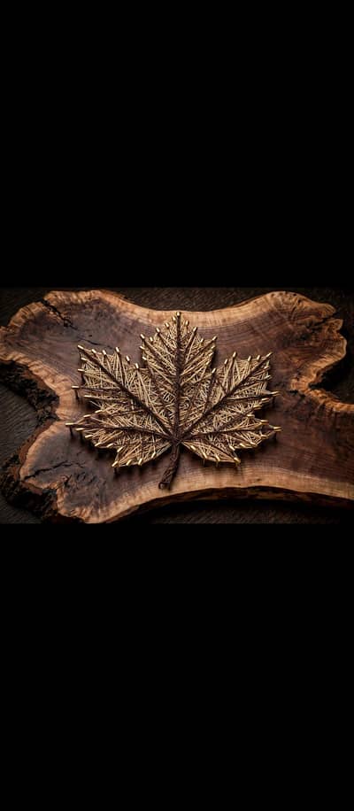 Thread n Nails Leaf Art