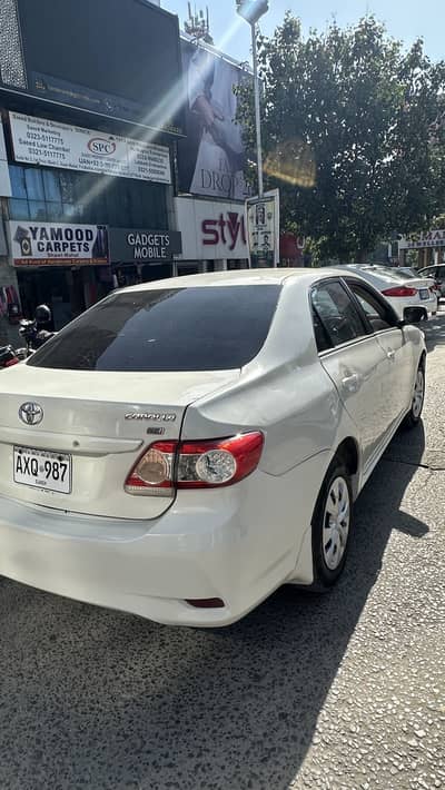 Toyota Corolla XLI 2012