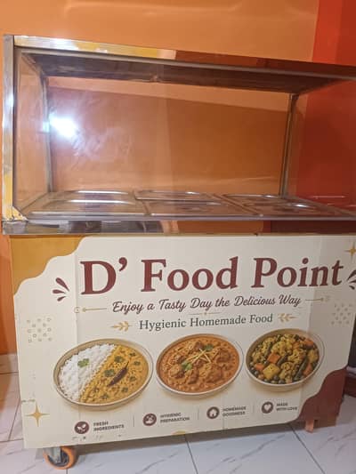 6 dish food counter
