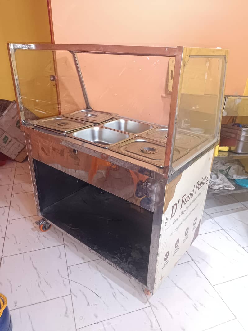 6 dish food counter - Food Display Counters - 1120660757