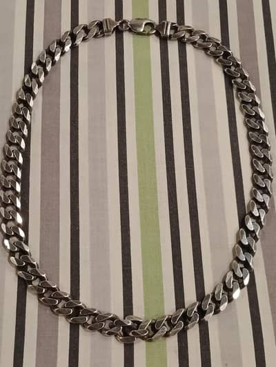 CHAIN SILVER 925 ITALY 87 TO 90 GRAM APPROXMATELY FOR SALE