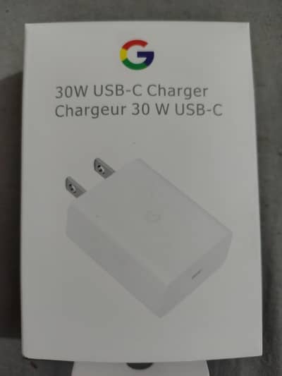 Google 30 watt type c charger wirh cable