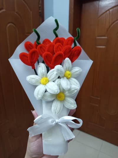 pipe cleaners flowers