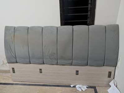 King size cushion design bed and 8 inch Durafoam Mattress