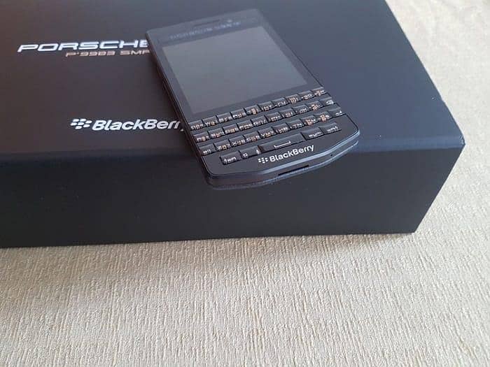 BlackBerry Porsche 5