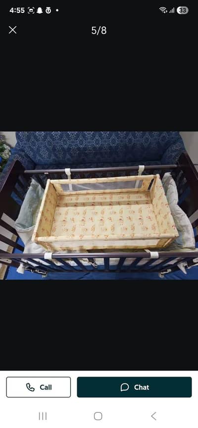 Baby bed and swing
