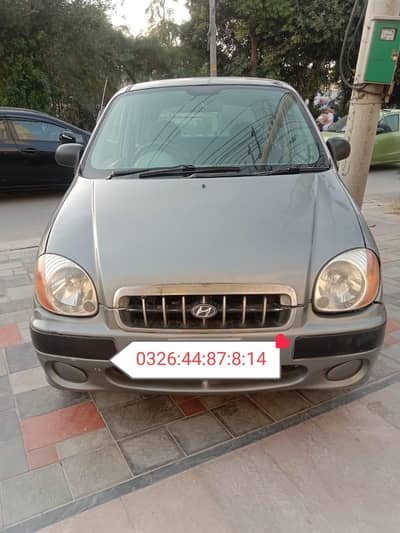 Hyundai Santro 2003 engine 100 Suspension 100 ac on lhr number