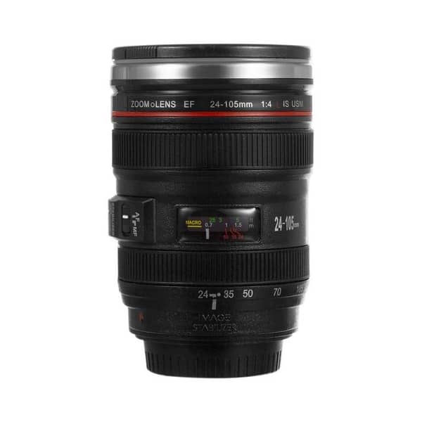 Camera Lens Travel Mug