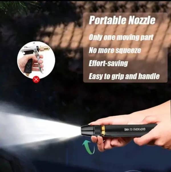 HIGH QUALITY WATER PRESSURE NOZZLE WASHING SPRAY NOZZLE CAR SHOWER WATER SPRAY NOZZLE MULTIFUNCTION ADJUSTABLE WATER SPRAY