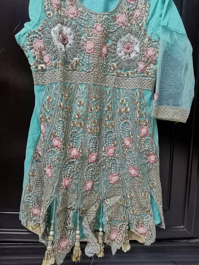 full embroided dress