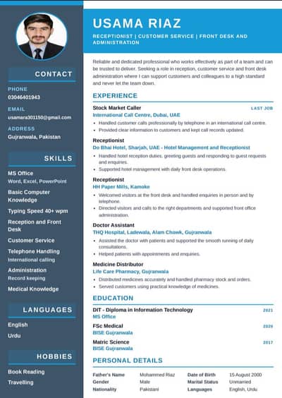 looking for job