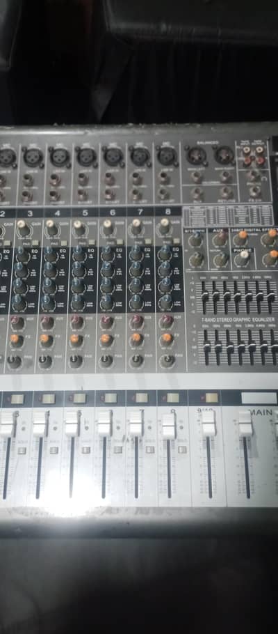 kaudio 8 channel mixer
