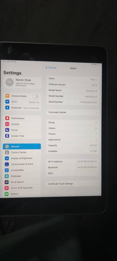 ipad Mini 4