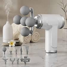 9-in-1 Deep Tissue Muscle Relaxation Device with 5 Interchangeable Heads – BLD 780