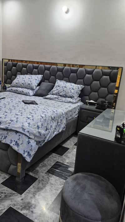 Wooden Bed Set