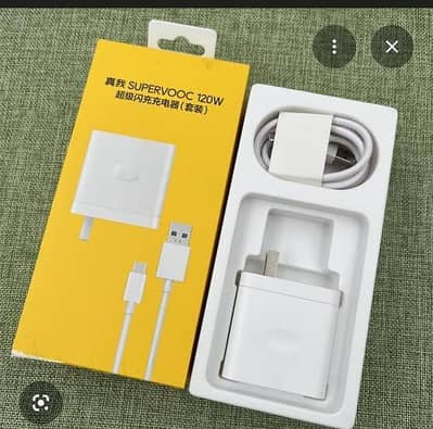 Super Vooc 120W Charger Essager 70 Watt Original Charger Toocki 35W