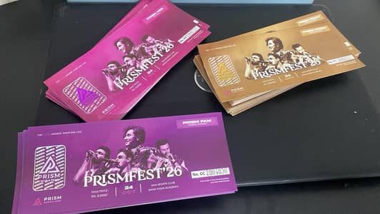 prismfest 2026 tickets for sell