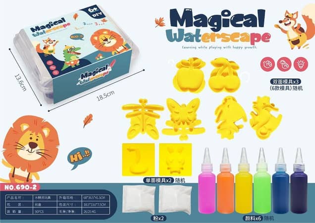 Magical Waterscape Magic Water Elf Play Set Multicolour