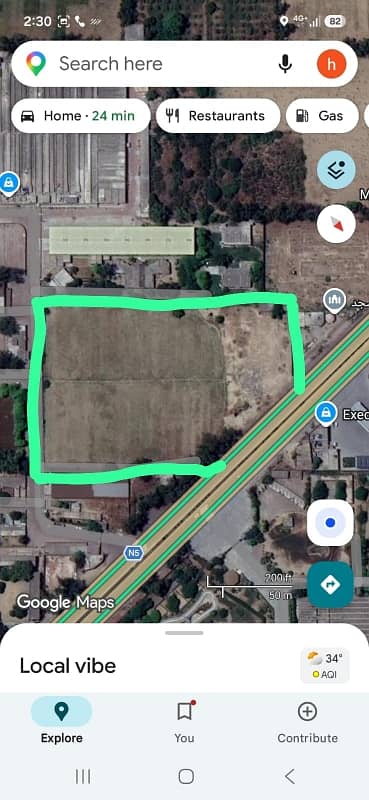 46 Kanal Agriculture Land For Sale | 370 Ft Front | Phool Nagar Bypass