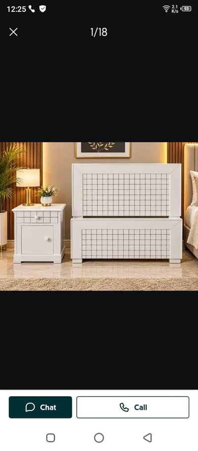 single bed / wooden bed/ new single bed