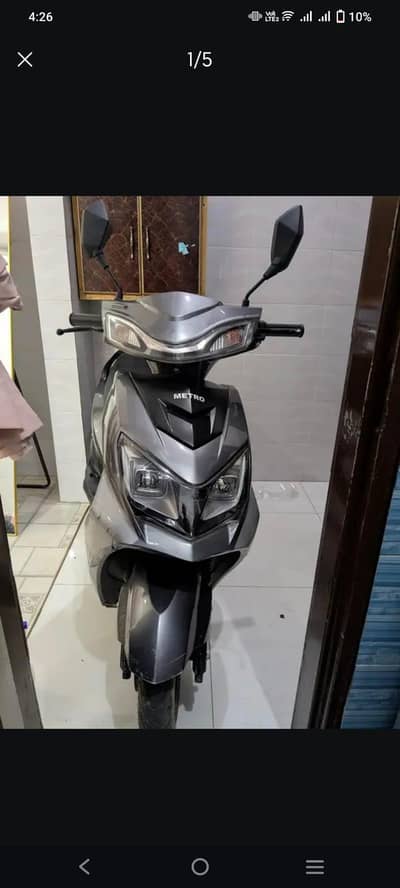 Metro Thrill Electric Scooty|1200 W| 80 Km range| Excellent Condition