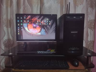 10/10 Fresh Complete i5 Core6gen PC Setup -ASUS Board-Samsung Monitor.