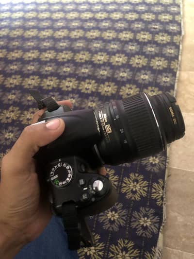 Camera dslr nikon with lens