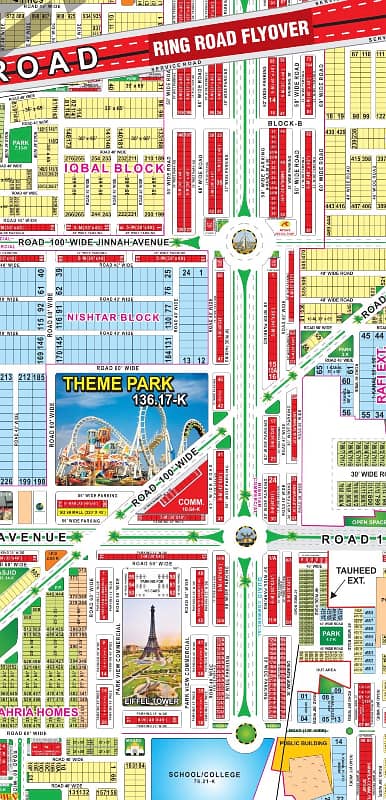 10 MARLA COMMERCIAL PLOT NO 182 MAIN BOULEVARD NISHTAR BLOCK BUSINESS BAY BAHRIA TOWN