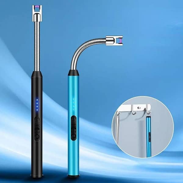New USB Arc Pulse Ignition Candle Kitchen safety Gas Stove Ignition Lighter 360degree free rotation gadgets