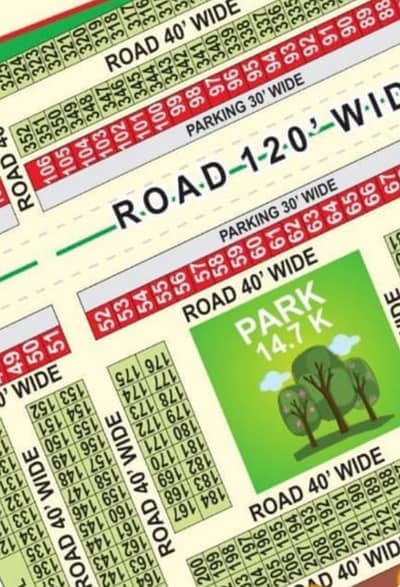 5 MARLA PLOT FACING PARK G7 BLOCK BAHRIA PHASE 4
