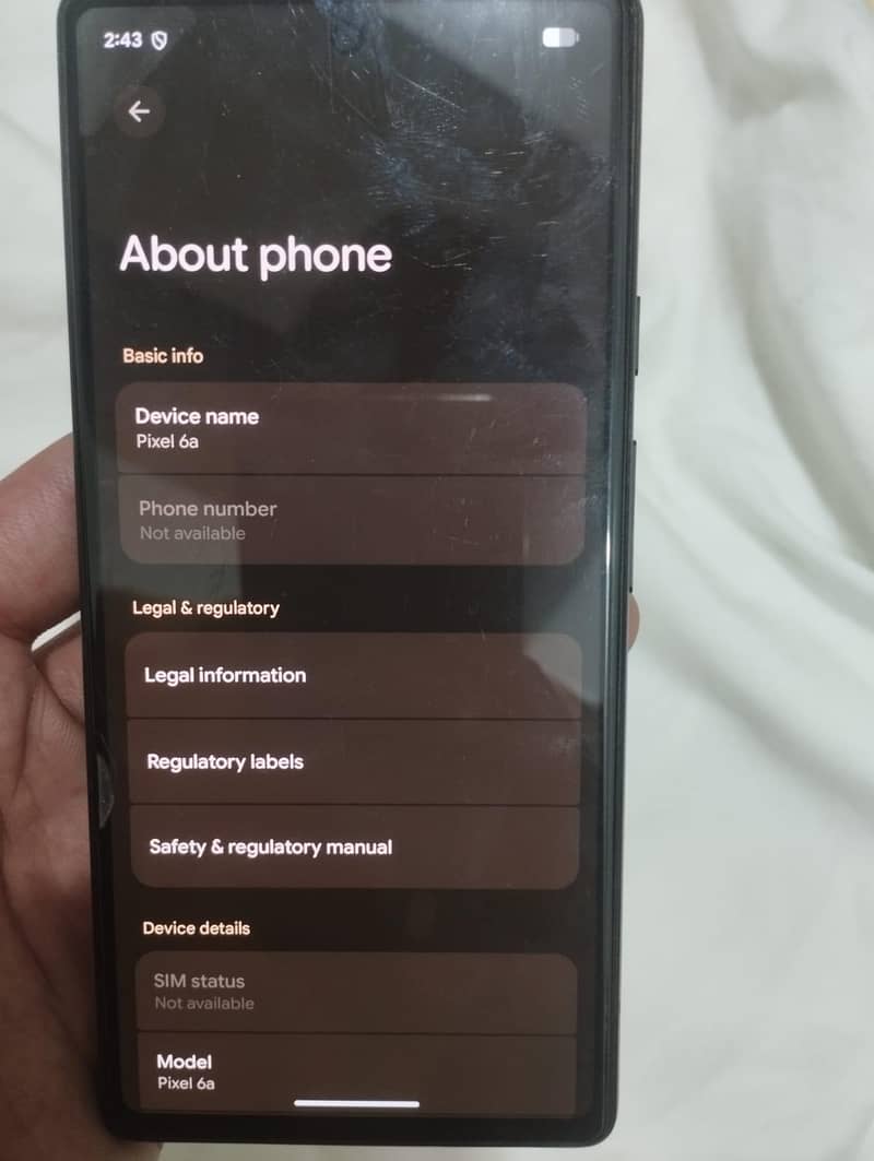 Google Pixel 6a 6
