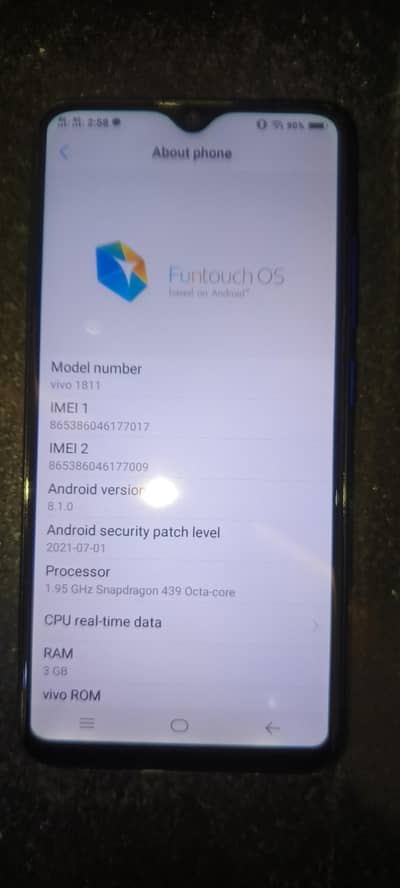 Vivo 1811
