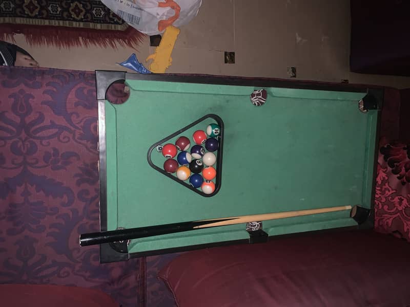 Snooker table 1