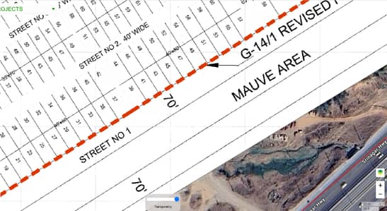 14 Marla (40x80) Street 01 Prime Location Plot For Sale in Sector G-14/1 Islamabad