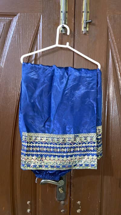 Blue dress 3 piece