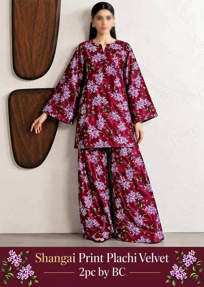 Unstitched Velvet 2Pc