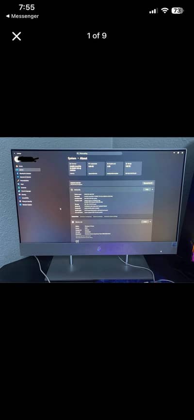 HP All-in-One Desktop