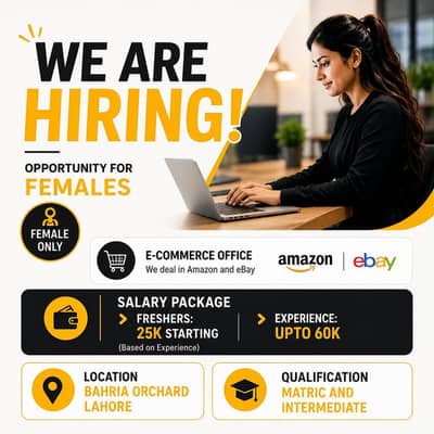 Office Based Job for females Only (Read the Caption before apply)