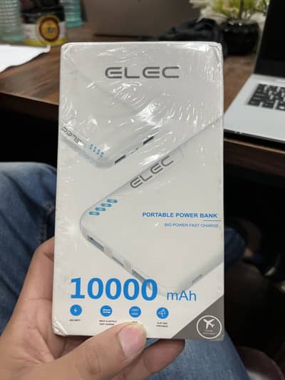 Elec Power Bank 2 usb 1 type fast charging lithium battery
