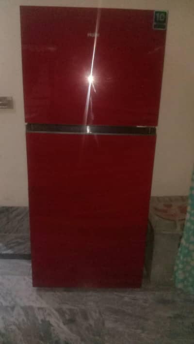 Haire large size fridge  1 month just use like new