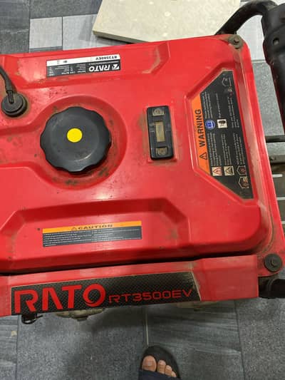 RATO RT3500EV Petrol Generator 2.8 kW / 2.8 kVA - Excellent Condition